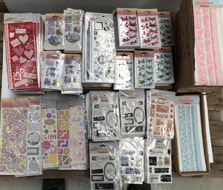 Ca. 1000x Stickervellen inclusief 3d vlinders